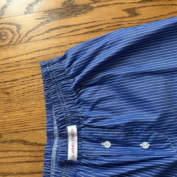 Handover Blue Striped Women's Pants - Picture 4 of 5